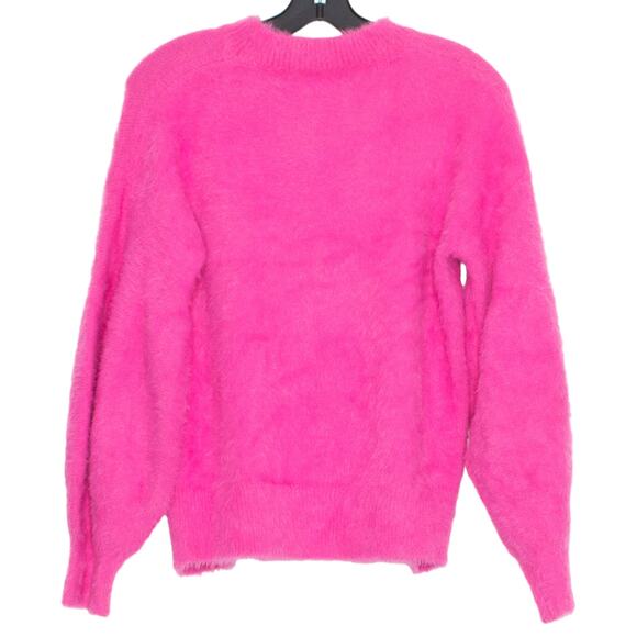 Do + Be Womens Sweater Eyelash Barbie Girly Kawaii Cottage Retro Pink Small KI - Picture 2 of 6
